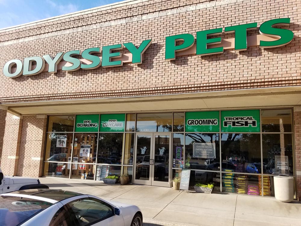 Odyssey Pets Store Front